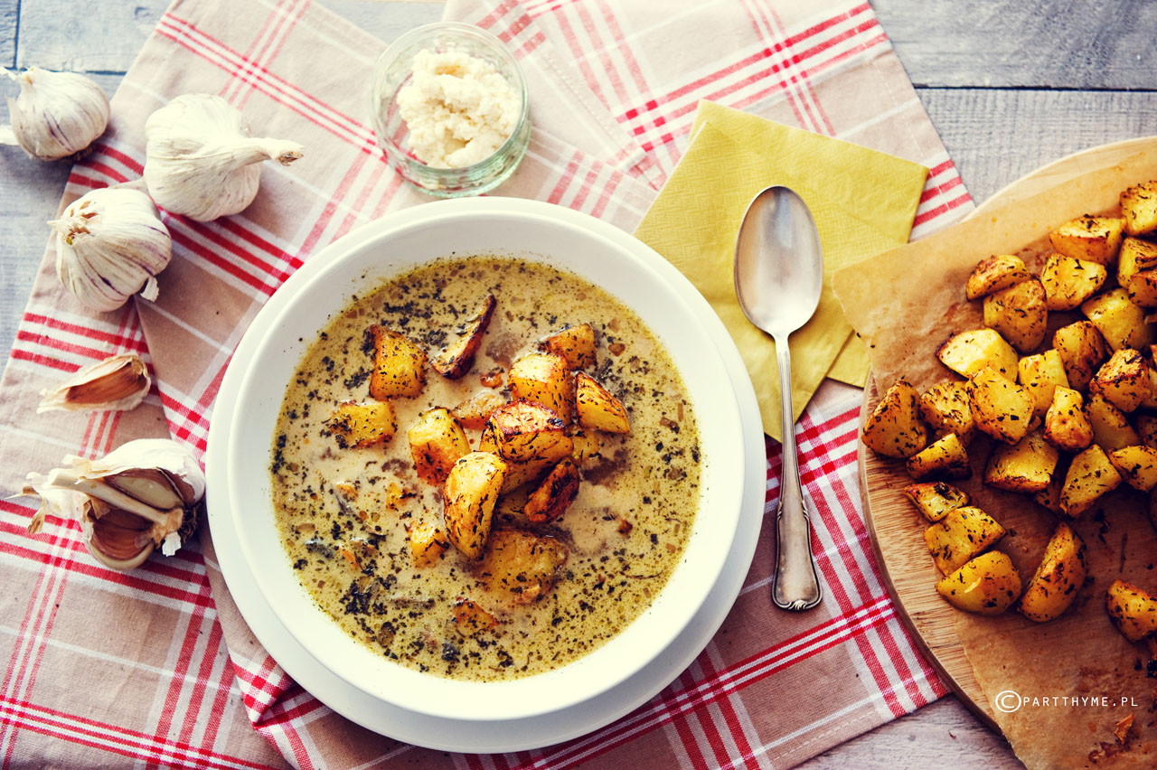 zupa grzybowa na zakwasie gryczanym